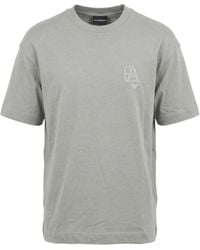 Emporio Armani - T-Shirt Cotton - Lyst