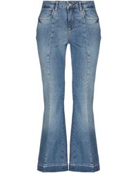 Femme Vêtements Jeans Jeans à pattes d’éléphant Pantalon en jean Jean Liu Jo en coloris Bleu 