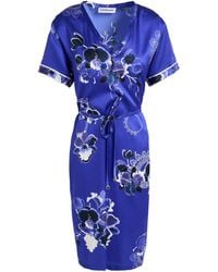 Leonard Paris - Midi Dress Silk, Elastane - Lyst