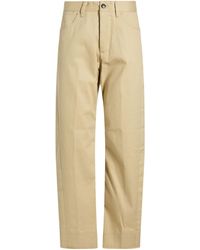 White Sand - Pants Cotton, Elastane - Lyst