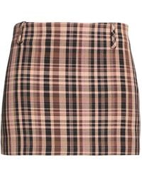 SIMONA CORSELLINI - Light Mini Skirt Polyester, Viscose, Elastane - Lyst