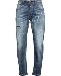 John Richmond - Pantalon En Jean - Lyst