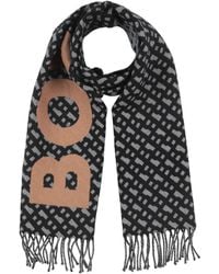 BOSS - Scarf Polyacrylic, Virgin Wool, Polyamide - Lyst