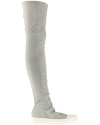 Rick Owens - Light Boot Textile Fibers - Lyst