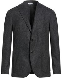 Boglioli - Charcoal Blazer Virgin Wool, Polyamide, Silk, Polyester, Elastane - Lyst