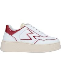 Moaconcept - Sneakers Soft Leather, Textile Fibers - Lyst