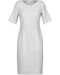 Harris Wharf London Robe aux genoux - Gris