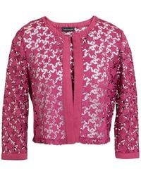Diana Gallesi - Fuchsia Jacket Polyester - Lyst