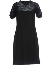 Boutique Moschino - Mini Dress Rayon, Elastane, Virgin Wool, Cotton - Lyst