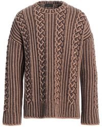 Alanui - Camel Sweater Virgin Wool - Lyst