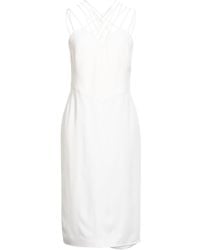 Alberta Ferretti - Midi Dress - Lyst