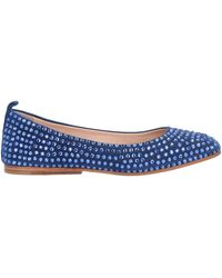 Eddy Daniele - Ballet Flats Leather, Swarovski Crystal - Lyst