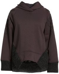 Dondup - Charcoal Sweatshirt Cotton, Polyester, Acrylic, Polyamide, Mohair Wool - Lyst