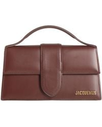Jacquemus - Chocolate Handbag Cow Leather - Lyst