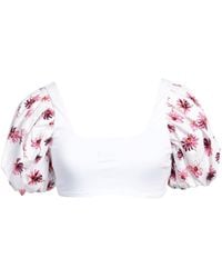 MSGM - Top Cotton - Lyst