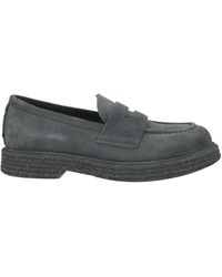 THE ANTIPODE - Charcoal Loafers Leather - Lyst