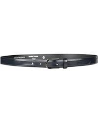 Emporio Armani - Midnight Belt Leather - Lyst