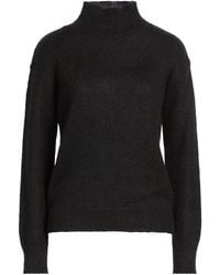 Alysi - Crème Turtleneck Acrylic, Polyamide, Mohair Wool - Lyst
