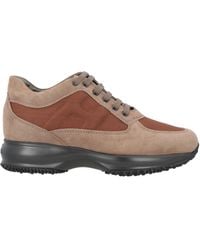 Hogan - Sneakers Leather, Textile Fibers - Lyst
