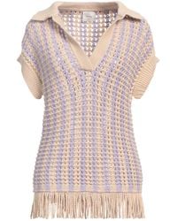 Alysi - Sand Sweater Cotton - Lyst