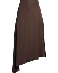 Peserico - Midi Skirt Viscose - Lyst