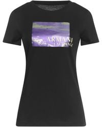 ARMANI EXCHANGE - T-Shirt Cotton - Lyst