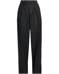 Alysi - Chocolat Pants Polyester, Virgin Wool - Lyst
