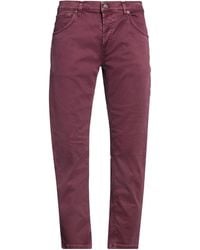 Dondup - Burgundy Jeans Cotton, Lyocell, Elastane - Lyst