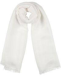 Emporio Armani - Scarf Modal, Polyester, Wool - Lyst