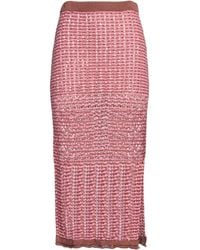 Marco Rambaldi - Midi Skirt Linen, Cotton, Polyester - Lyst