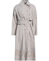 Emporio Armani - Overcoat & Trench Coat - Lyst