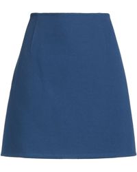 ODEEH - Mini Skirt Cotton, Silk - Lyst