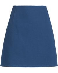 ODEEH - Mini Skirt Cotton, Silk - Lyst