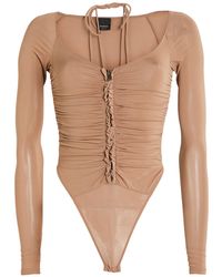 Pinko - Bodysuit Viscose, Elastane - Lyst
