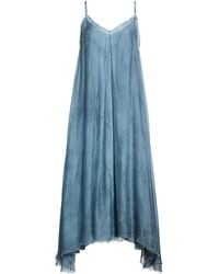 SANCTAMUERTE - Midi Dress Viscose - Lyst