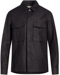 Agnona - Midnight Shirt Linen, Polyester - Lyst