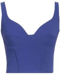 Elisabetta Franchi - Bright Top Polyester, Elastane - Lyst