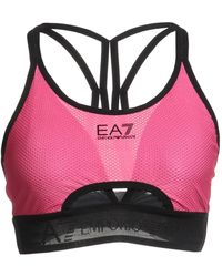 EA7 - Fuchsia Top Polyester, Elastane, Polyamide - Lyst