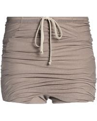 Rick Owens - Shorts & Bermuda Shorts Cupro, Elastane - Lyst