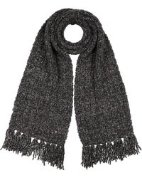 Aion - Charcoal Scarf Cashmere - Lyst