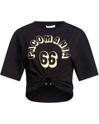 Rabanne - T-Shirt Cotton, Elastane - Lyst