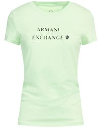 ARMANI EXCHANGE - T-Shirt Cotton, Elastane - Lyst