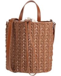 High - Cross-Body Bag Cotton, Leather - Lyst