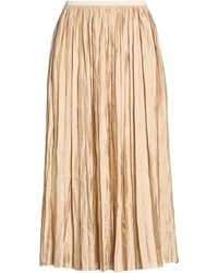 Roberto Collina - Midi Skirt Polyester - Lyst