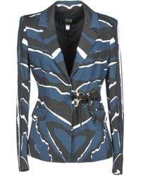 Class Roberto Cavalli Suit Jacket - Blue