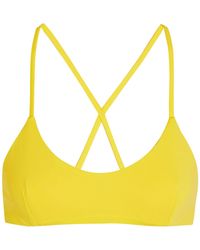 F E L L A. Bikini Top - Yellow