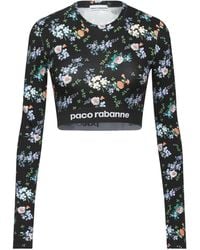 Rabanne - T-Shirt Viscose, Elastane - Lyst