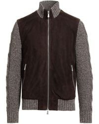 Eleventy - Jacket Lambskin, Wool, Viscose, Polyamide, Cashmere - Lyst