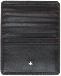 Montblanc - Dark Document Holder Soft Leather - Lyst