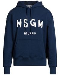 MSGM - Sweatshirt Cotton - Lyst